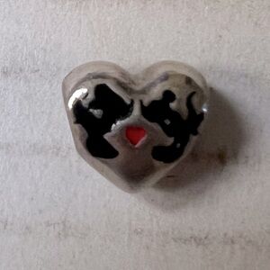 Pandora Sterling Disney Believe is Magic Mickey Minnie Bead Charm 791443ENMX